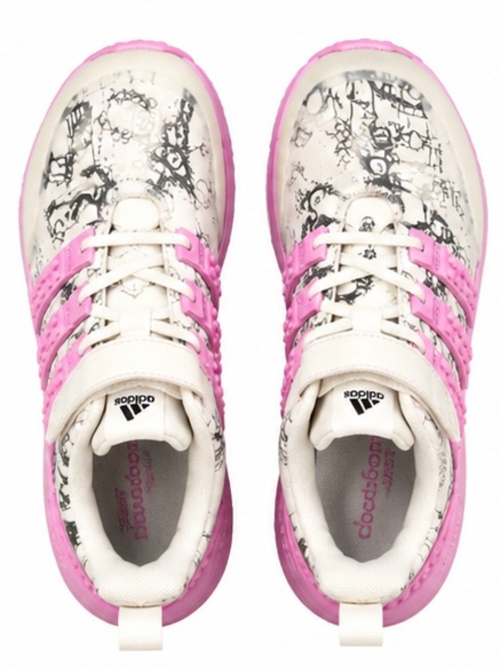 Adidas x LEGO Racer TR EL Shoes Girls Size 4 - Picture 2 of 9